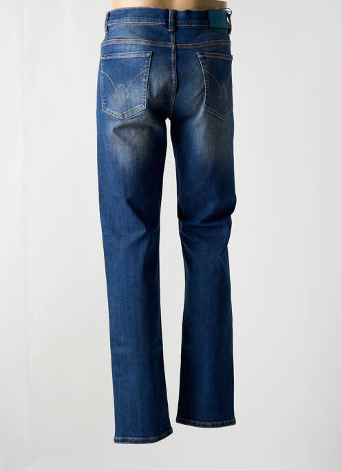 Jeans coupe droite bleu SERGE BLANCO pour homme