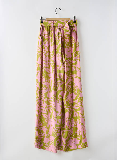 Pantalon large rose SUNCOO pour femme