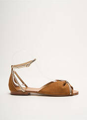 Sandales/Nu pieds marron PETITE MENDIGOTE pour femme seconde vue