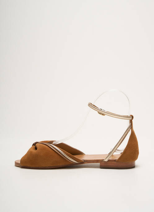 Sandales/Nu pieds marron PETITE MENDIGOTE pour femme