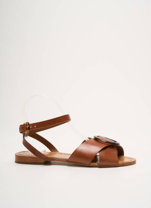 Sandales/Nu pieds marron PETITE MENDIGOTE pour femme