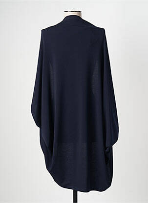 Veste kimono manches manches chauves souris bleu SENORETTA femme