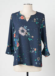 Blouse bleu THEL ELEGANCE pour femme seconde vue