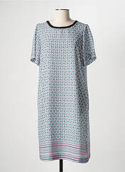 Robe mi-longue bleu THEL ELEGANCE pour femme seconde vue