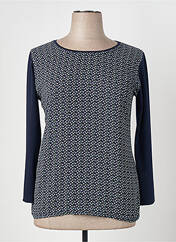 Top bleu PLURIELLES pour femme seconde vue
