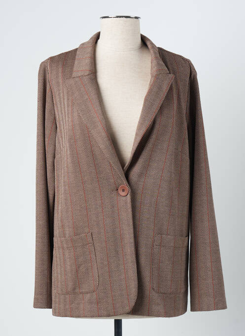 Blazer marron PAZ TORRAS pour femme