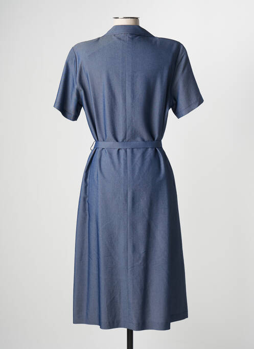 Robe mi-longue bleu GRIFFON pour femme
