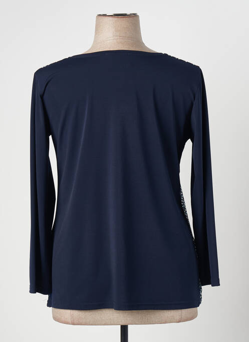 Top bleu PLURIELLES femme
