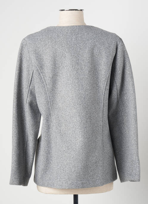 Veste casual gris PLURIELLES pour femme