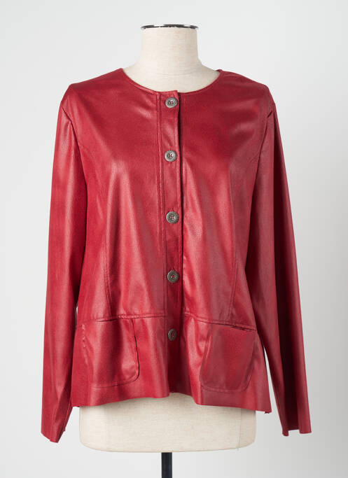 Veste casual rouge GRIFFON pour femme