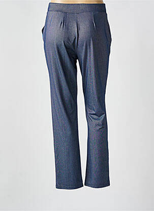 Pantalon droit stretch taille basse bleu JANIRA homme