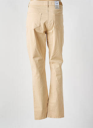 Pantalon slim tissage popeline taille normale beige LEE COOPER femme
