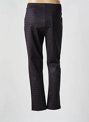Pantalon droit stretch taille normale bleu JANIRA femme