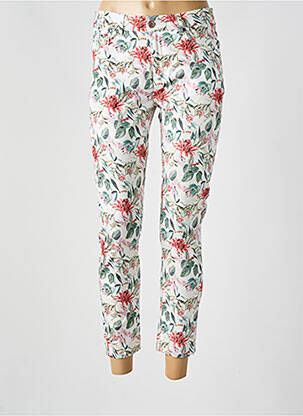 Pantalon 7/8 stretch taille normale blanc LEE COOPER femme