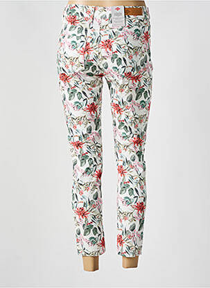 Pantalon 7/8 stretch taille normale blanc LEE COOPER femme