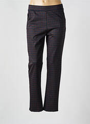 Pantalon droit bleu JANIRA pour femme seconde vue