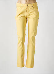 Pantalon slim jaune LEE COOPER pour femme seconde vue