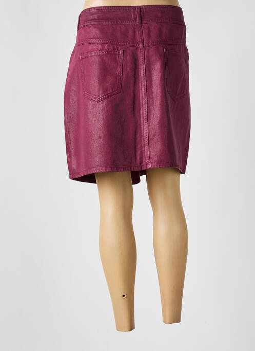 Jupe courte orange C'EST BEAU LA VIE pour femme