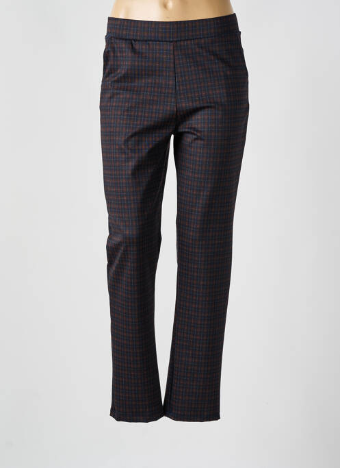 Pantalon droit bleu JANIRA pour femme