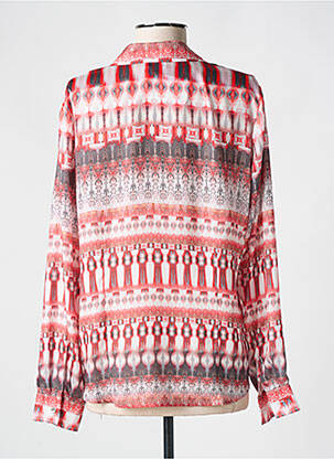 Chemisier coupe cintrée manches longues rouge SOMMERMANN femme
