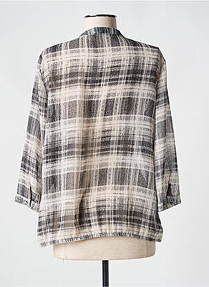 Blouse légère et transparente manches longues noir BETTY BARCLAY femme