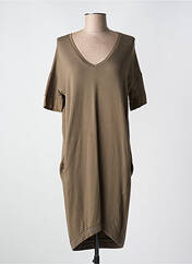 Robe mi-longue vert YAYA pour femme seconde vue