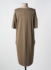 Robe mi-longue vert YAYA pour femme seconde vue