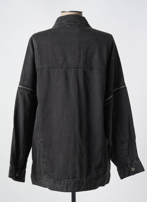 Veste casual coupe droite noir TOXIK3 femme