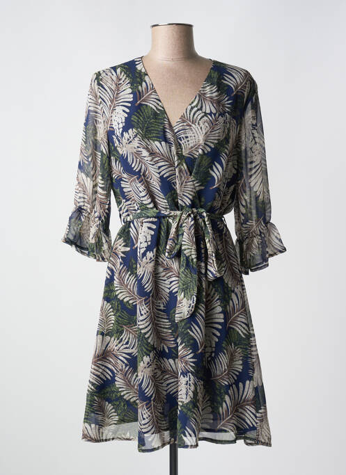 Robe mi-longue bleu IT HIPPIE pour femme