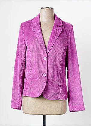 Blazer fausses poches rose SIGNE NATURE femme