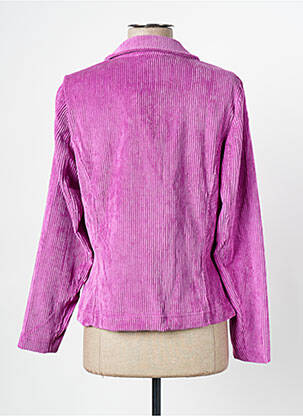 Blazer fausses poches rose SIGNE NATURE femme