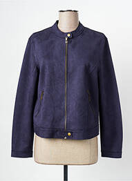 Blouson poches bleu K-DESIGN femme