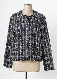 Veste casual col rond noir RABE femme