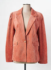 Blazer orange K-DESIGN pour femme seconde vue