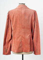 Blazer orange K-DESIGN pour femme seconde vue