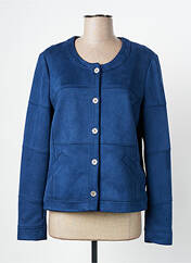 Veste casual bleu FRANCE RIVOIRE pour femme seconde vue