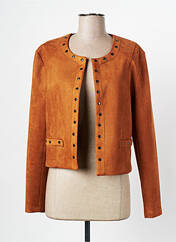 Veste casual marron MISS TIC pour femme seconde vue