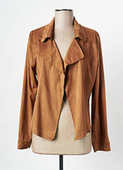 Veste casual marron SIGNE NATURE pour femme seconde vue