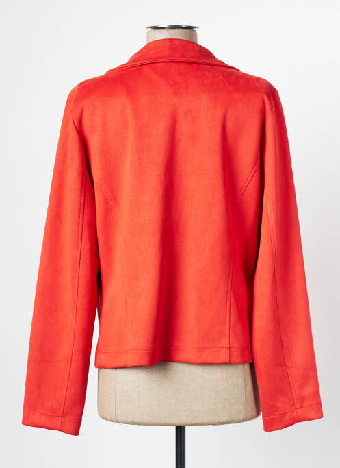 Blouson poches orange MISS TIC femme