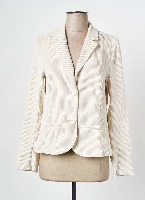 Blazer beige SIGNE NATURE pour femme