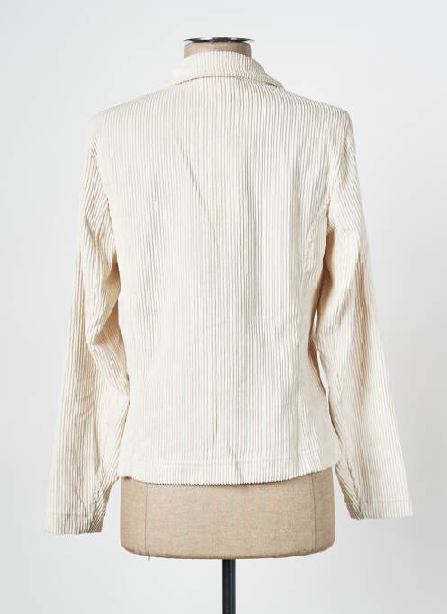 Blazer beige SIGNE NATURE pour femme