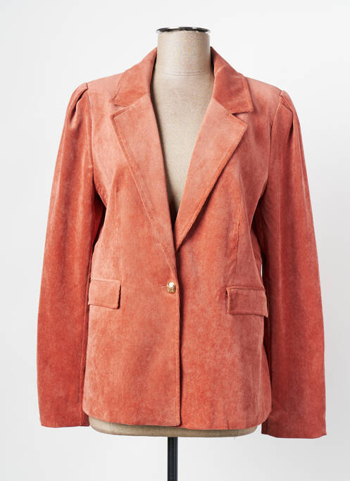 Blazer orange K-DESIGN pour femme