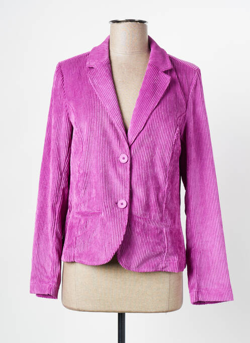 Blazer rose SIGNE NATURE pour femme