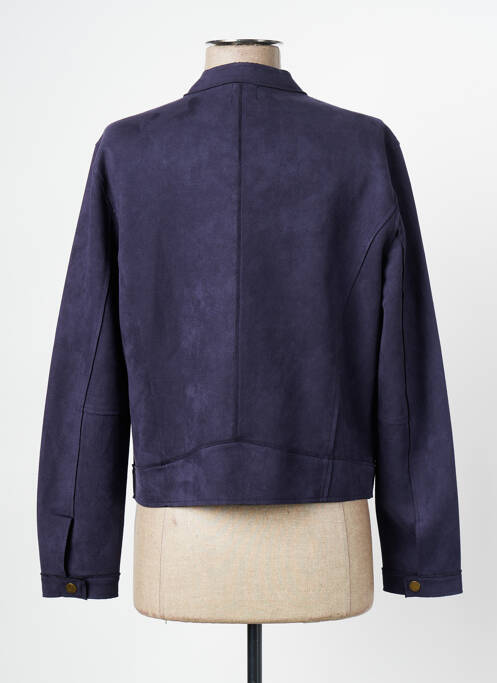 Blouson bleu K-DESIGN pour femme