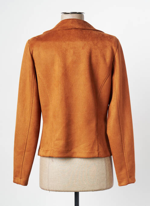 Blouson orange MISS TIC pour femme