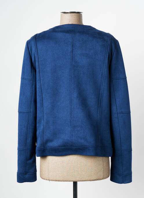 Veste casual bleu FRANCE RIVOIRE pour femme