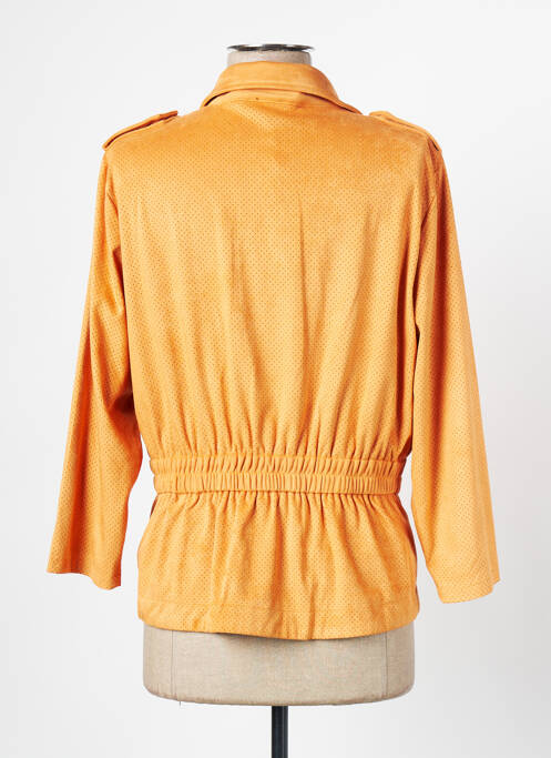 Veste casual orange K-DESIGN pour femme
