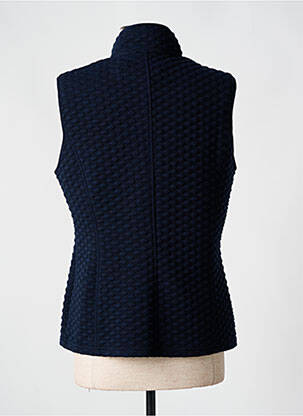 Gilet sans manche poches bleu RABE femme