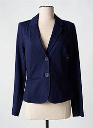 Blazer fausses poches bleu SIGNE NATURE femme