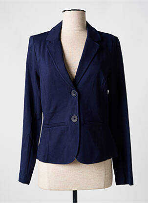 Blazer fausses poches bleu SIGNE NATURE femme
